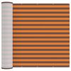 vidaXL Balkono privatumo ekranas 200 x 400 cm Audinys su PU danga