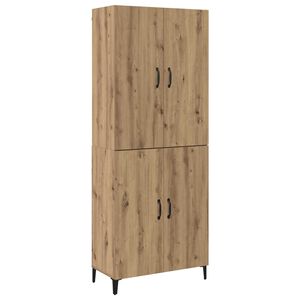 vidaXL Auk&scaron;tas spintelė 2 vnt. Amatininkų ąžuolas 69,5 x 34 x 180 cm