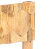 vidaXL Lovos rėmas, 200x200cm, mango medienos masyvas