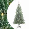 vidaXL Dirbtinė Kalėdų Eglė Su Sniegu ir LED &Scaron;viesa su 300 LED 240 cm
