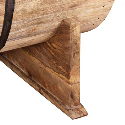 vidaXL Kavos staliukas, tvirta mango mediena, 88x50x40cm