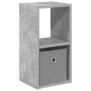 vidaXL Naktinis staliukas su stalčių Betono pilka 25,5 x 22 x 49,5 cm