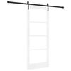 vidaXL Slankios durys ORKDAL Balta 83 x 202 cm