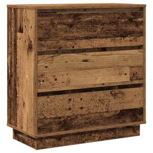 vidaXL &Scaron;alia lovos spintelė Senas medis 71 x 34,5 x 75 cm