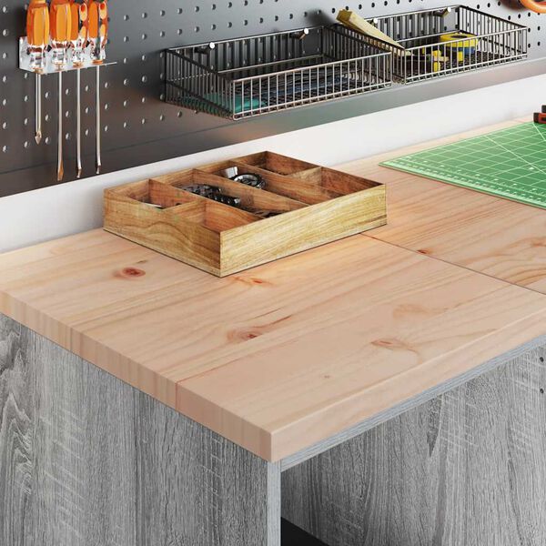 vidaXL Garažo spinta, 40x51x85 cm, pušies medienos masyvas