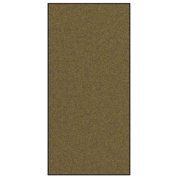 vidaXL Durų kilimėlis Ruda ir juoda 120 x 250 cm Poliamidas ir PVC