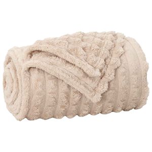vidaXL Apklotas Smėlio 150 x 130 cm 0.5 kg Flysas