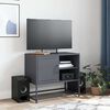 vidaXL Televizoriaus spintelė, antracito, 68x39x60,5cm, plienas