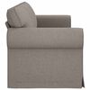 vidaXL Sofa Taupe Bendri matmenys: 245 x 82 cm (P X G x A) Aksomas