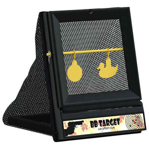 vidaXL Airsoft taikinys Juoda 19 x 26 x 25 cm Plastmasė