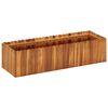 vidaXL Sodo lovelis, 100x30x25 cm, akacijos masyvas, auk&scaron;tas