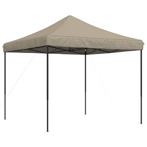 vidaXL &Scaron;ventės palapinė Taupe 292 x 292 x 315 cm Oksfordo audinys