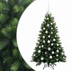 vidaXL Dirbtinė Kalėdų eglutė su burbulais 120 cm 150 LED &Scaron;ilta balta