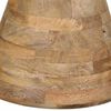 vidaXL šoninis staliukas Ø50x40 cm Masyvo medžio mango