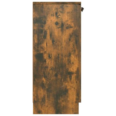 vidaXL Šoninė spintelė, dūminio ąžuolo, 60x30x70cm, apdirbta mediena