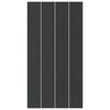 vidaXL Baseino dugno plėvelė Reguliuojamas Juoda 820 x 420 x 0,1 cm