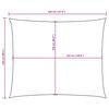 vidaXL Uždanga nuo saulės, antracito, 2,5x3,5m, oksfordo audinys