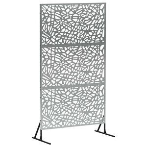 vidaXL Privatumo žaliuzės 100 x 50 x 180 cm Galvanizuotas plienas