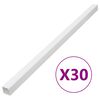 vidaXL Kabelių kanalas, 33x33mm, 30m, PVC