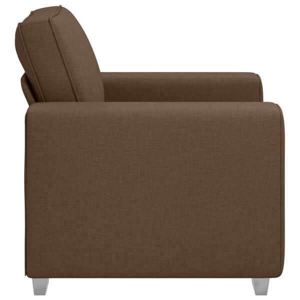 vidaXL Sofa 59cm Ruda audinys