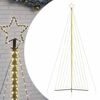 vidaXL LED Kalėdų eglutė 789 LEDs &Scaron;ilta Balta 476 cm