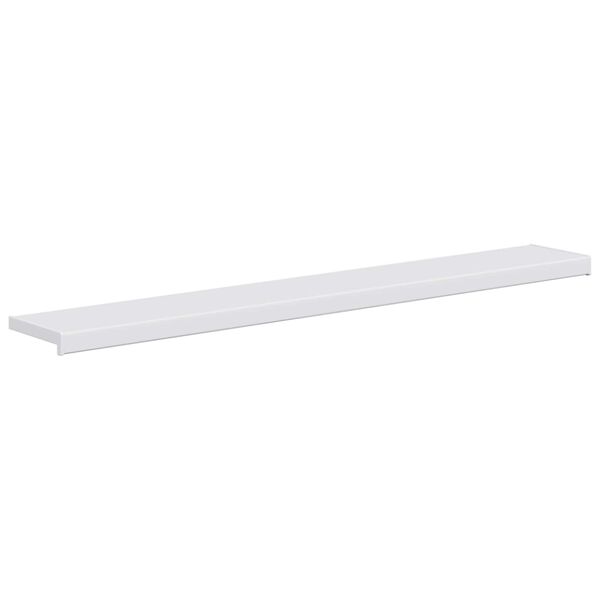 vidaXL Langų palangė Balta 120 x 25 x 4,5 cm PVC