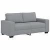 vidaXL Dvivietė sofa, &scaron;viesiai pilka, 180x77x82 cm, audinys