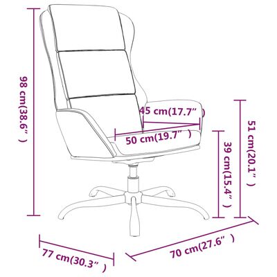 vidaXL Poilsio kėdė su pakoja, tamsiai pilka, mikropluošto audinys
