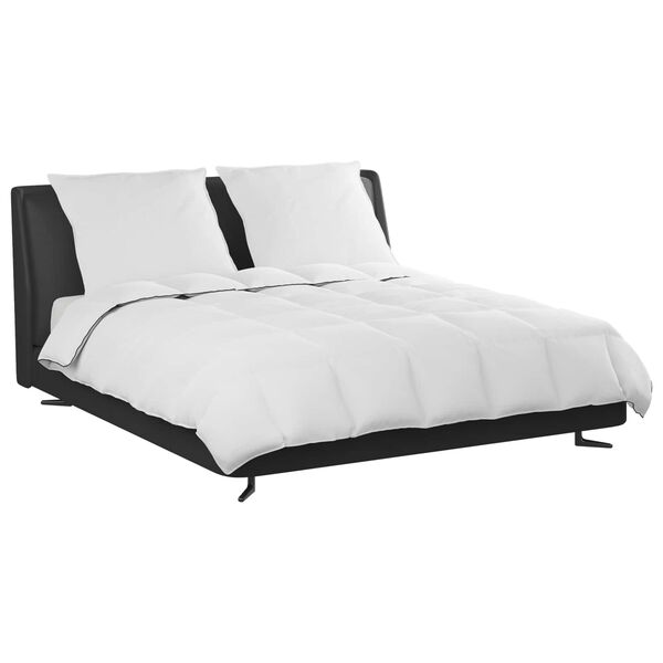 vidaXL Žiemos antklodė su pagalve 3 pcs Balta Plunksna