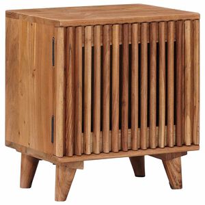vidaXL Rankų darbo naktinė spintelė Teak medžio rudas 40 x 30 x 45 cm