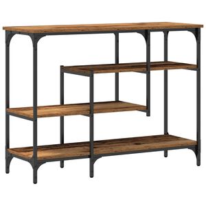 vidaXL Konsolinis stalas Sena mediena 100 x 35 x 75 cm