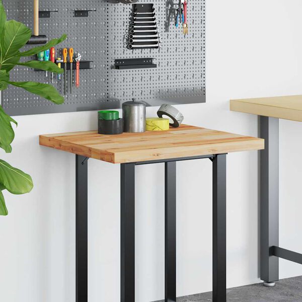 vidaXL Ra&scaron;omojo stalo stalvir&scaron;is, 80x60x4cm, akacijos medienos masyvas