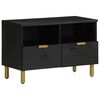vidaXL televizoriaus spintelė Juoda 70x33x46 cm Engineered Wood