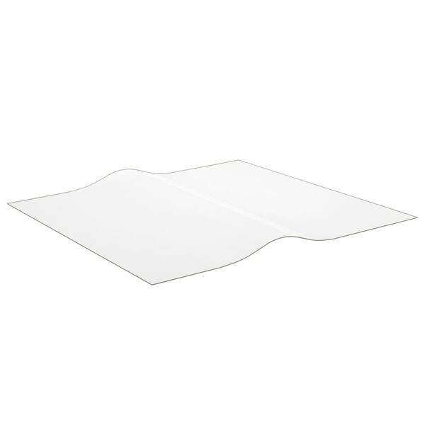 vidaXL Stalo apsauga, permatoma, 80x80cm, 1,6mm, PVC
