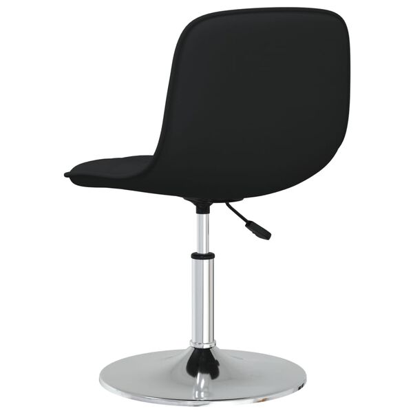 vidaXL Baro taburetė, juodos spalvos, audinys (333921)