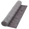 vidaXL Neslyst. apsaug. kilim., dažymo d., vilna, 50m, 180g/m&sup2;, pilkas