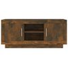 vidaXL Televizoriaus spintelė, dūminio ąžuolo, 102x35x45cm, mediena