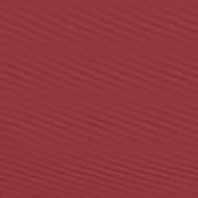 vidaXL Saulės gulto čiužinukas, raudonojo vyno, 200x50x3cm, audinys
