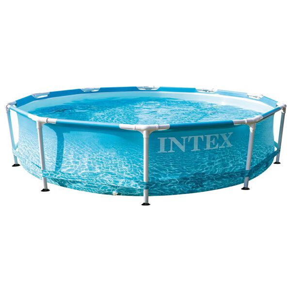 Intex Beachside Metal Frame Baseinas, 305x76cm