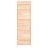 vidaXL Sodo pašiūrė, 55x52x174,5cm, eglės medienos masyvas