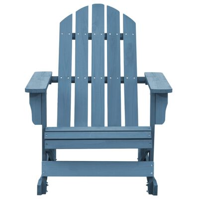 vidaXL Supama sodo Adirondack kėdė, mėlyna, eglės medienos masyvas