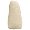 vidaXL Apsaugos Pagalvė Kreminė 80 x 24 x 50 cm audinys