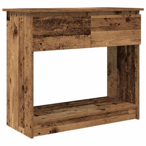 vidaXL konsolinis staliukas su stalčiais, 85,5x38,5x74,5 cm