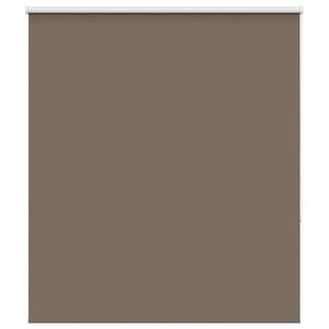 vidaXL Roletas, neper&scaron;lampamas, kavos spalvos, 135x175 cm, audinys, plotis 131,6 cm, poliesteris