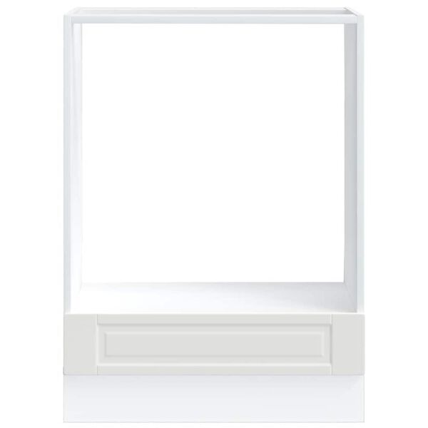 vidaXL Orkaitės spintelė, Porto, balta, apdirbta mediena