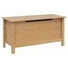 vidaXL Saugojimo dėžė HILL Medus ruda 90 x 40 x 45 cm