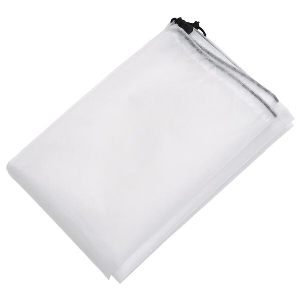 vidaXL Uždangalai augalams su virvutėmis, 8vnt., 0,8x0,8m, 70g/m²