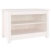 vidaXL Suoliukas batams, 70x38x45,5cm, pu&scaron;ies medienos masyvas