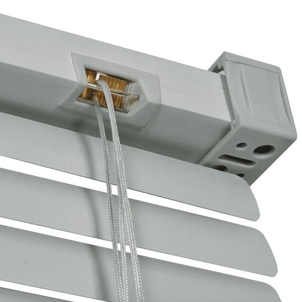 vidaXL Žaliuzės, aliuminis, 100 x 130 cm, sidabro spalvos