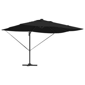vidaXL Skėtis nuo saulės 352 x 251 x 265 cm Poliesteris ir aliuminis